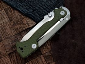 Нож складной Cold Steel Demko AD-15, сталь CPM-S35VN, рукоять G10, оливковый
