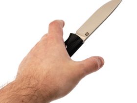 Нож Hot Knife Hoot, сталь D2, рукоять G10, черный