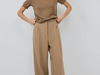 Полупрозрачное поло, Бежевый