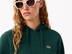 Женская толстовка Lacoste с капюшоном