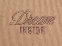 Лонгслив в рубчик для девочек, Бежевый