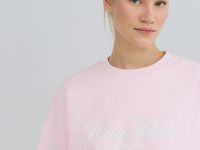 Свитшот с вышивкой, Розовый