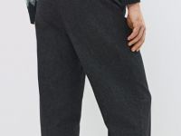 Чиносы из фланели, Серый