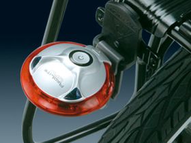 Фонарь для велосипеда задний габаритный Topeak RedLite UFO (красный серебристый)