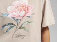 Свободная футболка из хлопкового джерси