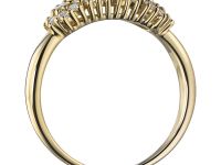 Классическое кольцо из желтого золота с бриллиантами э0301кц10170100