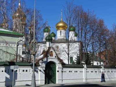 Собор Сретенского монастыря. Придел, фрески