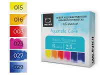 Набор акварели Малевичъ "Veroneze" базовый, 6 цв*2,5 мл