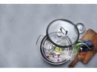 WMF Жаровня круглая с крышкой и паровой корзиной 28 см Vitalis WMF