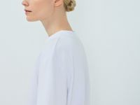 Футболка с кружевом и вышивкой, Белый