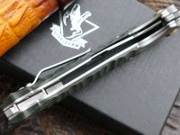 Складной нож Steelclaw Бот, сталь VG-10/дамаск, рукоять G10