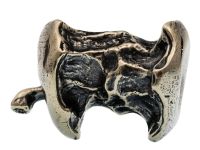 Бусина для темляка Огрызок, мельхиор