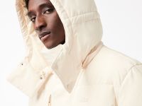Мужской водонепронецаемый пуховик Lacoste с капюшоном