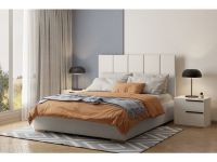 Кровать Шерона 140 Букле Молочный