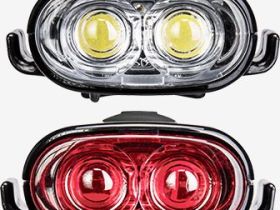 Фонарь для велосипеда на шлем габаритный Topeak HeadLux Dual USB (черный)