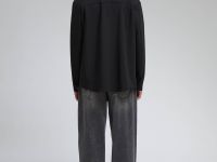 Рубашка прямого кроя с вискозой