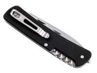 Нож Ruike L32-B, сталь Sandvik 12C27, рукоять G10, черный