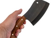 Тяпка кухонная малая, дельта древесина, сталь 65Г