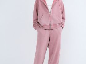 Толстовка на молнии для девочек, Розовый