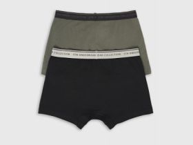 Трусы-транки, 2 шт., Зеленый