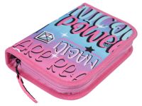 Пенал текстильный с наполнением для девочек