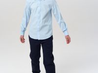 Сорочка текстильная для мальчиков (comfort fit)
