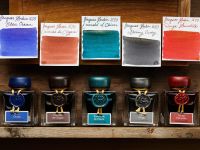 Чернила в банке Herbin Prestige 1670, 50 мл, Gris Orage Темно-серый с золотыми блестками