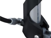 Насос с манометром и шлангом Topeak Mega Morph (черный / серебристый)