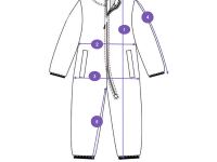 Комбинезон трикотажный для мальчиков