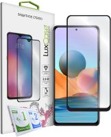 Защитное стекло LuxCase для HONOR X8c с чёрной рамкой