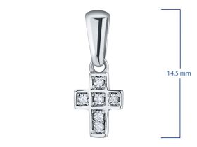 Подвеска из серебра э0612пд05173100
