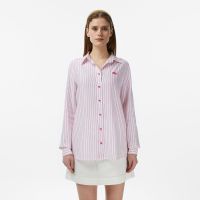 Женская рубашка Lacoste из смеси льна