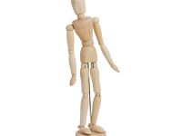 Манекен женский деревянный 30 см