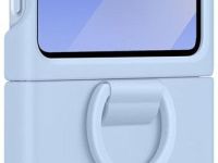 Чехол Samsung Silicone Case Z Flip6 Голубой