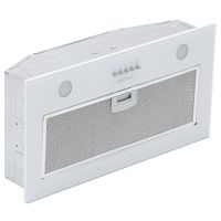 Полновстраиваемая вытяжка KRONA ELISA 600 GLASS WHITE PB