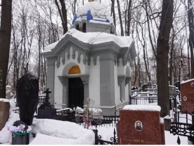 Часовня-усыпальница семьи Амлонг, начало XX в., архитектор Ф.Р.Амлонг