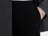 Брюки полуприлегающего силуэта со стрелками