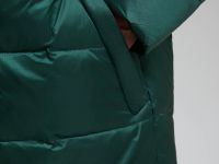 Пуховое полупальто с воротником-стойкой