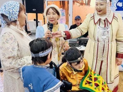 Для семей с особенными детьми провели традиционный праздник Ысыах