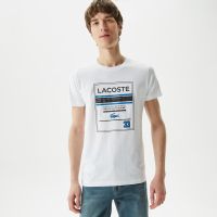 Мужская футболка Lacoste приталенного кроя