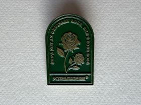 Зажим для бумаги Potentate "Rose" 3х4,5 см