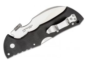 Нож складной Cold Steel Black Talon II Plain Edge, сталь CPM S35VN, рукоять G10, черный