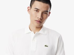 Мужское поло Lacoste L1212 классического кроя