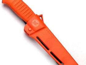 Туристический нож Кизляр ПП Вектор, сталь AUS-8, рукоять оранжевый эластрон