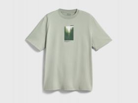 Футболка с принтом, Зеленый