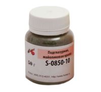 Подглазурная майоликовая краска 50 г, цв бесцветный флюс