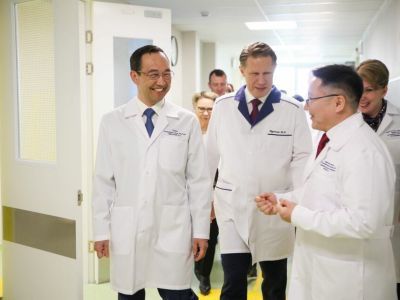 В Якутске открыли Кардио-сосудистый центр стоимостью 5,6 млрд рублей