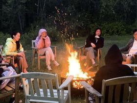 Рыбалка на тайменя на реке Дянышка