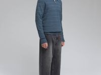 Джемпер с воротником-поло