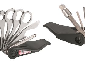 Набор инструментов складной Bike Hand YC-280 с накидными ключами (черный)